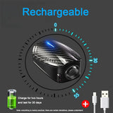 Rechargeable Wireless LED Car Door Welcome Lights – 2PCS Universal Ghost Shadow Projectors