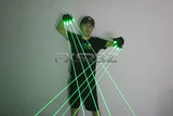 Green Laser Beam Gloves – LED Flash Finger Light Show for DJs, Performers & Nightclub Events