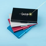 Custom Engraved Metal Business Card Holder for Professionals