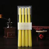 Velas clásicas de mástil largo: decoración elegante para cualquier ocasión