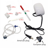 Hydroponic Growing System Kit with 24 Plant Sites and Oxygen Pump for Indoor Gardening