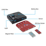 Custom Logo Wireless Car Door Welcome Light - Ghost Shadow Projector with Magnet Sensing