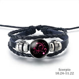 Stylish Leather & Stainless Steel Bracelet – Trendy Unisex Charm Bracelet
