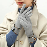 Stylish Lightweight Women's Fashion Gloves – Soft, Stretchable & Elegant Design