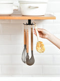 🔹 Organizador de ganchos multiusos para cocina y baño: solución de almacenamiento que ahorra espacio 🔹
