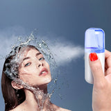 AOKO Portable Hot Spray Facial Steamer – Rechargeable, Compact Skin Moisturizer & Pore Cleaner