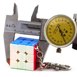 Llavero con cubo mágico MoYu Mini 3x3: juguete de rompecabezas profesional y llavero educativo