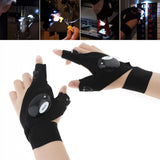 Guantes con linterna LED: iluminación con manos libres para reparaciones, pesca y aventuras al aire libre