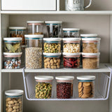 Recipiente hermético para almacenar alimentos: organizador de cocina de plástico sin BPA