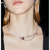 Trendy Bowknot Pendant Necklace – Stylish Fashion Jewelry for Women