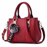 Elegante cartera de piel sintética: bolso de mano elegante y versátil para mujer