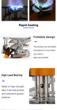 Portable Camping Stove – High-Power Outdoor Burner for Backpacking & Survival