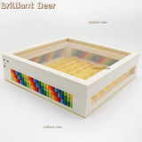 Wall-Mountable Clamshell Display Case for Lego Minifigures - Dustproof Collection Box with Stand