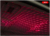 USB Car Roof Star Projector Light - Galaxy Laser Atmosphere Ambient Lighting