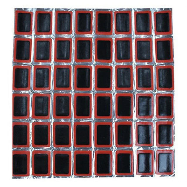 Universal Bicycle Tire Repair Patch Kit – 48-Piece Butyl Rubber Patches