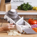Adjustable Stainless Steel Mandoline Slicer – Multi-Function Vegetable Cutter & Grater