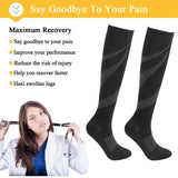 Unisex Compression Socks – Enhanced Circulation & Muscle Support