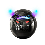 Bluetooth Alarm Clock Speaker with LED Display – Wireless Mini Music Player with Subwoofer & 3D Stereo Sound
