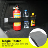 Universal Car Trunk Organizer Strap - Elastic Storage Fixing Belt with Magic Tape