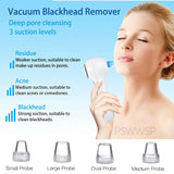 Electric Facial Cleansing Brush & Blackhead Remover with Vacuum Suction for Deep Pore Cleaning