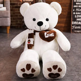 Plush Bear Stuffed Toy – Soft Cotton Animal Doll for Kids and Collectors