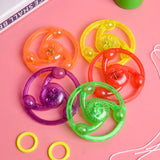 Glowing Spinning Top Toy - Light-Up Flywheel with Pull String for Kids