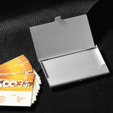Custom Engraved Metal Business Card Holder for Professionals