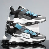 Men’s Casual Mesh Sneakers – Breathable Lace-Up Trainers for Everyday Comfort