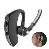 Auriculares con gancho para la oreja con cable: cancelación de ruido, resistentes al agua, sonido de alta fidelidad y micrófono incorporado