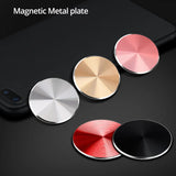 Placa de metal ANMONE para soporte magnético de teléfono para automóvil: disco de chapa de hierro universal para un montaje seguro