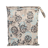 [Sigzagor] Bolsa seca y húmeda con dos cremalleras para pañales de bebé, impermeable, reutilizable, 36 cm x 29 cm