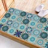 Mandala Crystal Hard Film Tiles Wall Stickers – Waterproof PVC Peel & Stick Decals for Kitchen, Bathroom, and Home Decor