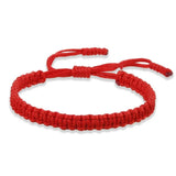 Trendy Ethnic Cotton Rope Chain Bracelet - Adjustable Geometric Design for Men & Women