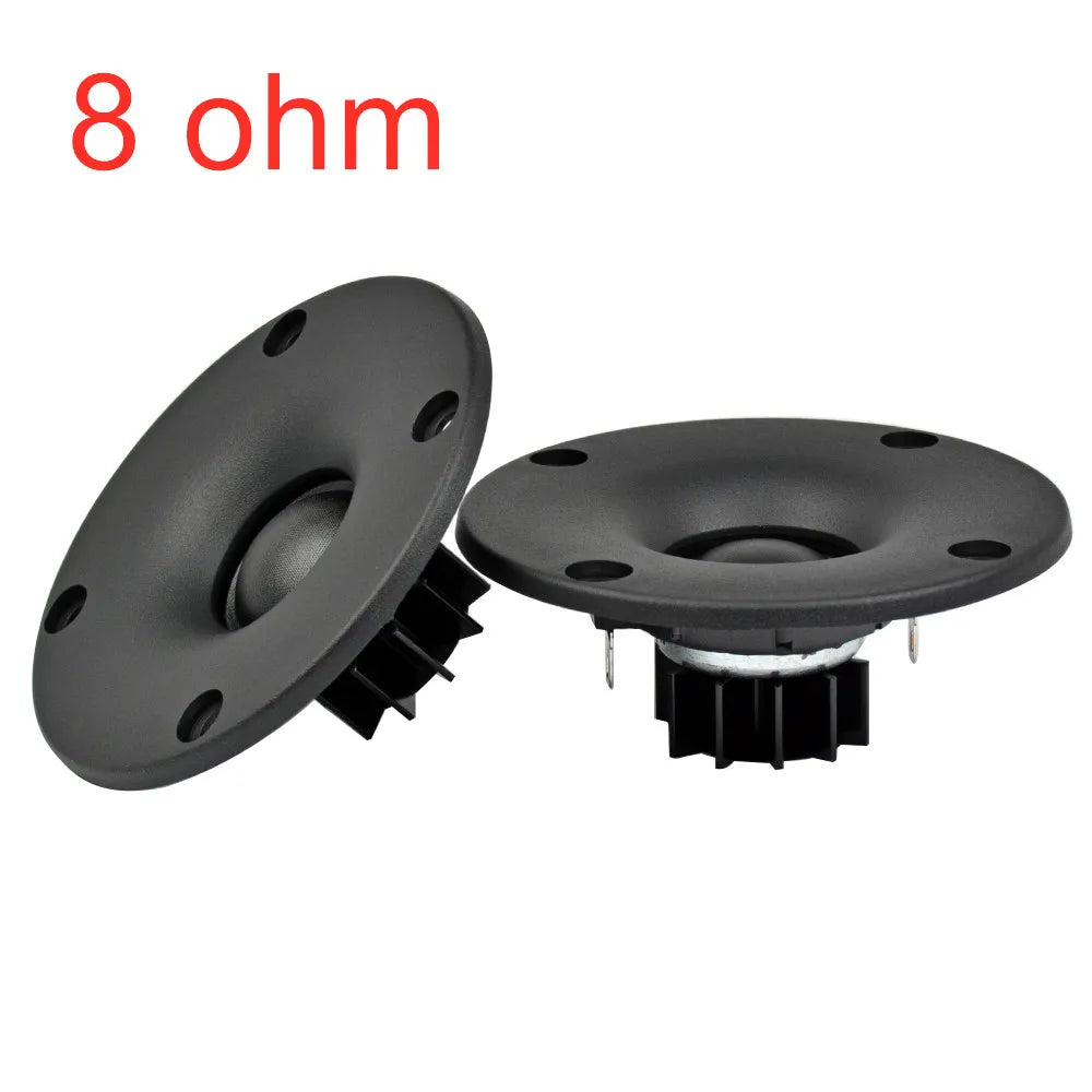 AIYIMA 3-Inch Silk Dome Tweeters – 15W Neodymium Hi-Fi Treble Speakers (Pair)