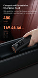 Mini Portable Car Air Compressor with Fast Inflation & Auto Shut-Off