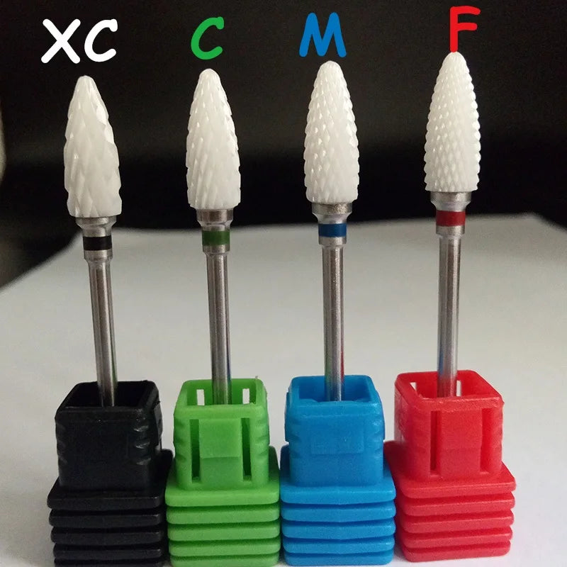 Universal 3/32” Electric Nail Drill Bit with Tungsten Ceramic Coating