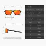 Men’s Polarized Sports Goggles – UV Protection & Anti-Glare Sunglasses