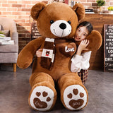 Plush Bear Stuffed Toy – Soft Cotton Animal Doll for Kids and Collectors