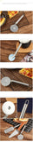 Stainless Steel Pizza Cutter Wheel – 6.5CM Knife for Pizza, Cake, Waffles & Cookies
