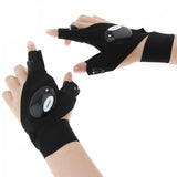 Guantes con linterna LED: iluminación con manos libres para reparaciones, pesca y aventuras al aire libre