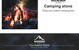 Portable Camping Stove – High-Power Outdoor Burner for Backpacking & Survival