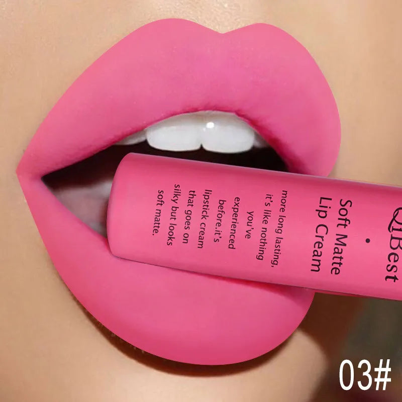 Waterproof Matte Liquid Lipstick in 34 Vibrant Colors