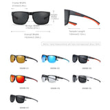 KDEAM Polarized Photochromic Sunglasses – Square Outdoor UV400 Eyewear for Men & Women