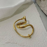 Minimalist Geometric Silver Color Ring Set for Women – Stylish Fashion Party Jewelry