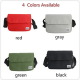 Compact Oxford Canvas Messenger Bag – Unisex Crossbody Shoulder Satchel for Everyday Use