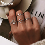 Elegante alianza de boda de plata de ley 925: anillo geométrico minimalista para mujer