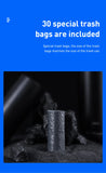 Baseus Car Trash Bin – Sleek & Compact Alloy Garbage Can for Cars & Desktops