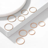 Trendy Geometric Mood Ring – Stylish Wedding Band for Women