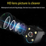 HD Car Rear View Camera with Night Vision, Parking Sensors & Waterproof Design