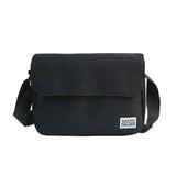 Compact Oxford Canvas Messenger Bag – Unisex Crossbody Shoulder Satchel for Everyday Use